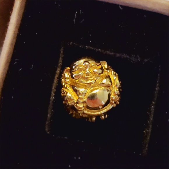 OHM BEADS Golden Budai Bead - Limited Edition - Picture 6 of 10